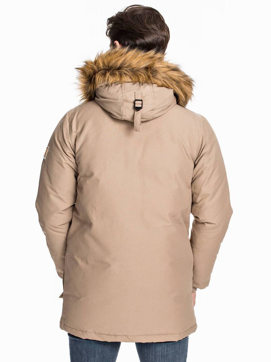 Jersey padded jacket