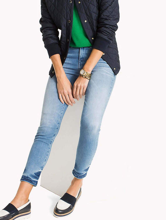 Britney blue stretch denim